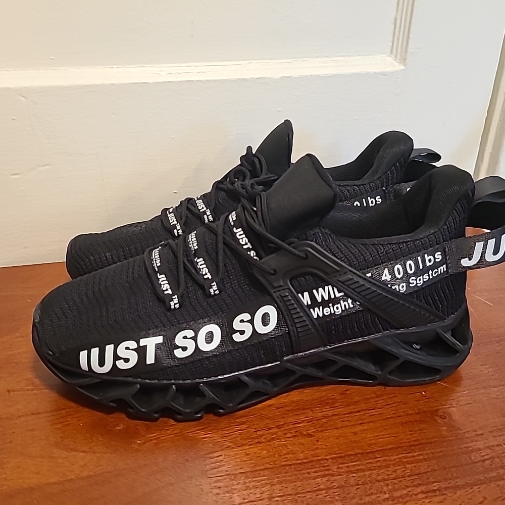 Just So So Black Men's Sneakers